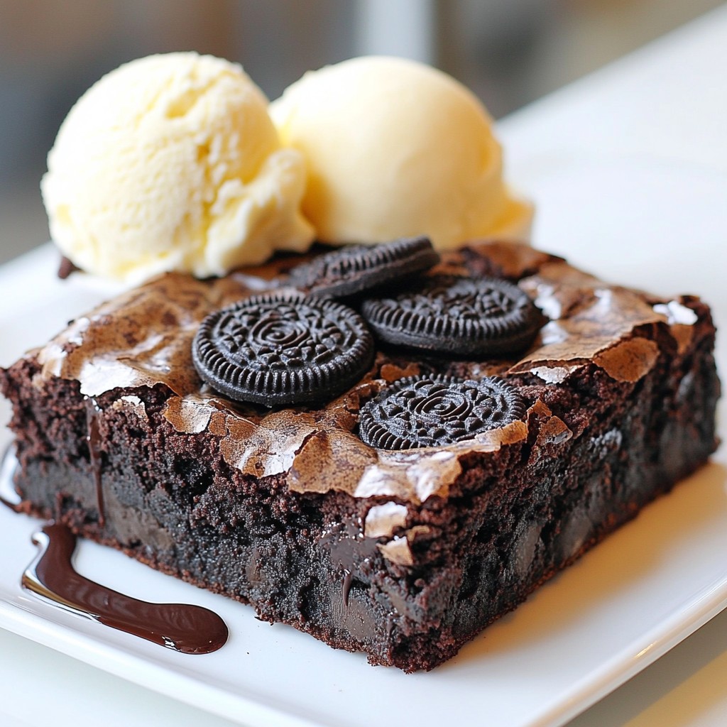 Oreo Stuffed Brownies Decadent and Easy Recipe