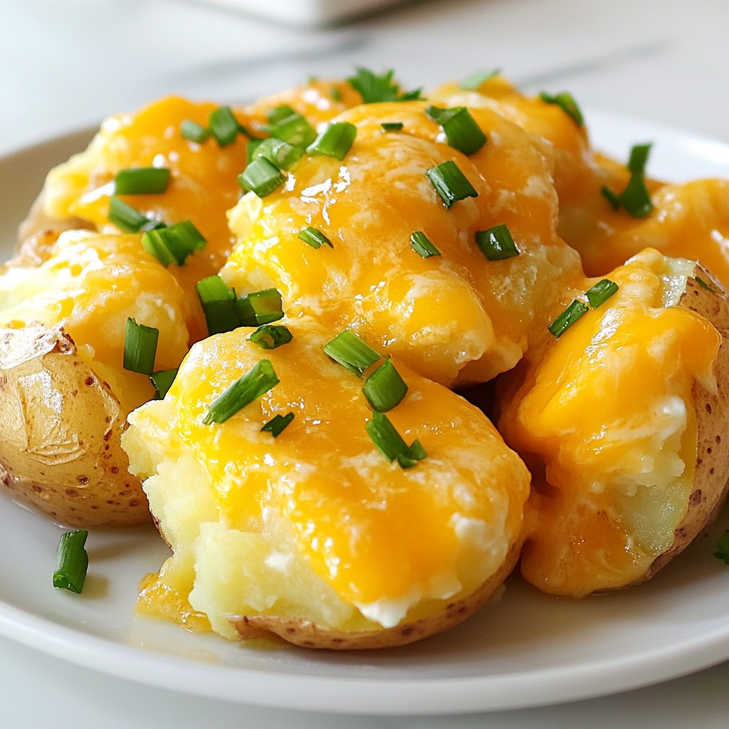 Best Ever Cheesy Smashed Potatoes Delightful Recipe