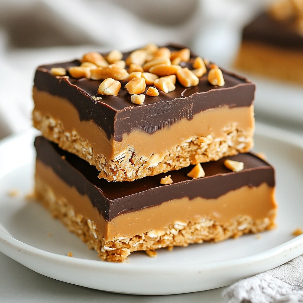 No-Bake Peanut Butter Bars Quick and Simple Treat