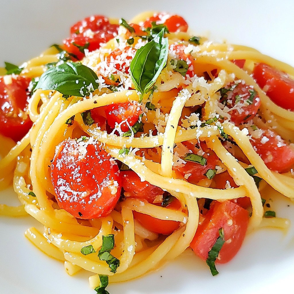 Tomato Garlic Pasta Flavorful and Simple Recipe Guide