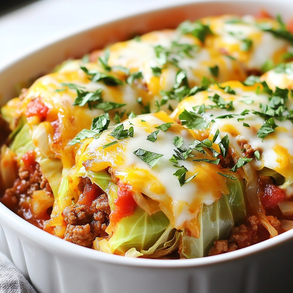 Slow Cooker Unstuffed Cabbage Rolls Easy Dinner Recipe