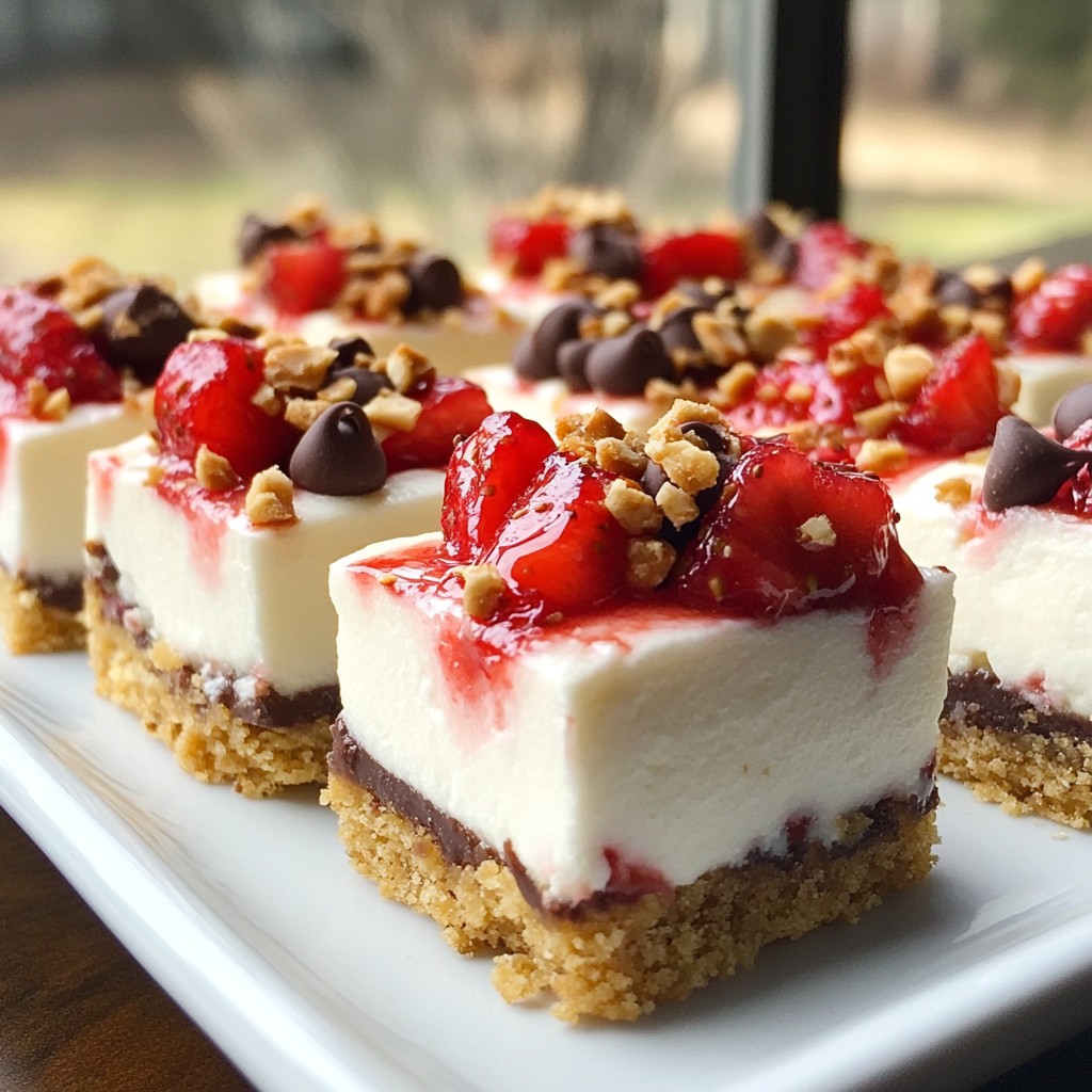 Strawberry Cheesecake Crunch Bites Easy and Delicious