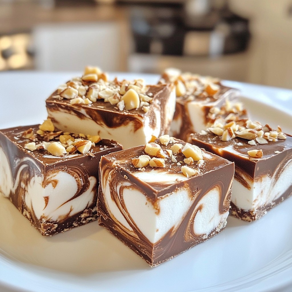 Marshmallow Swirl Fudge Decadent and Easy Recipe