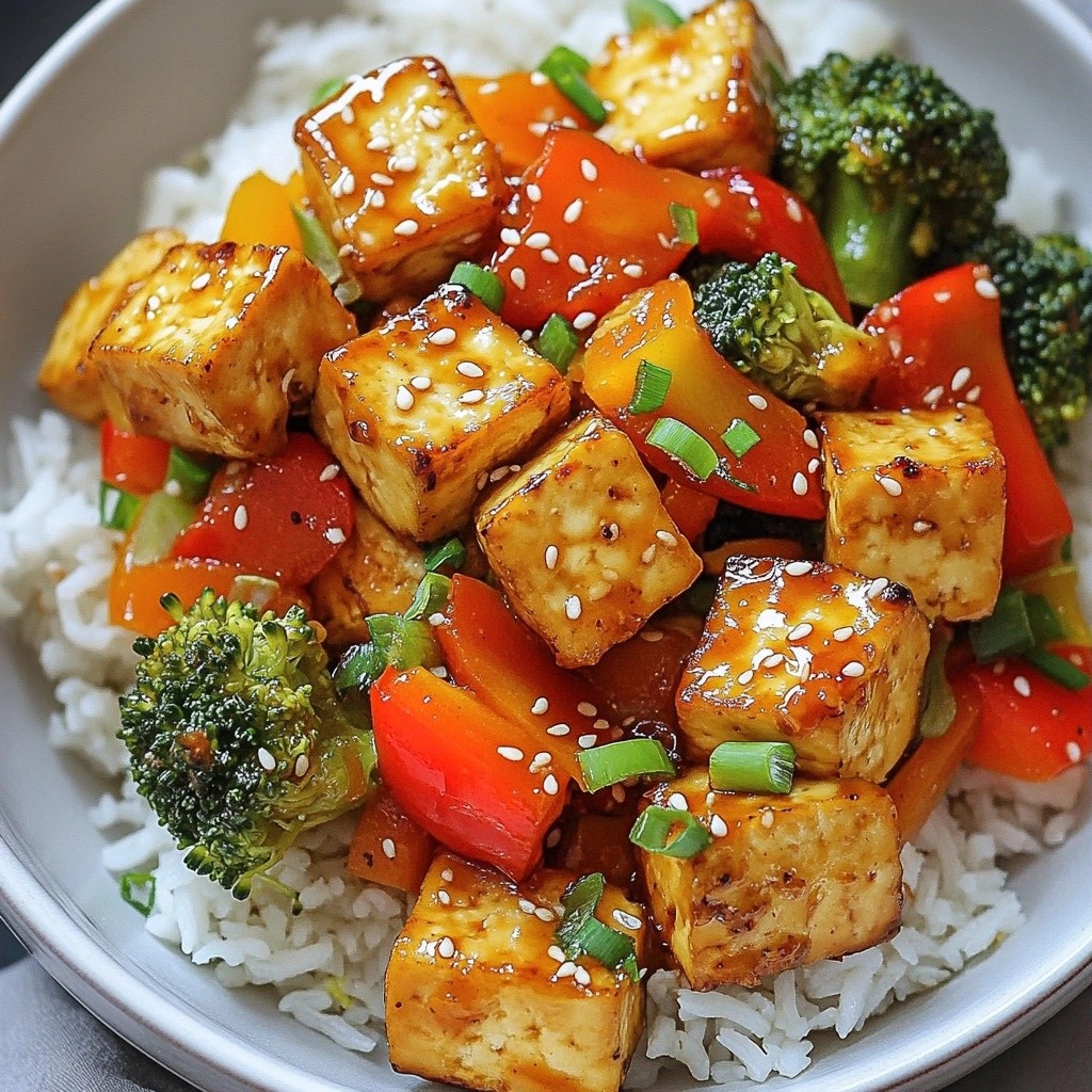 15-Minute Spicy Garlic Tofu Stir-Fry Quick Recipe