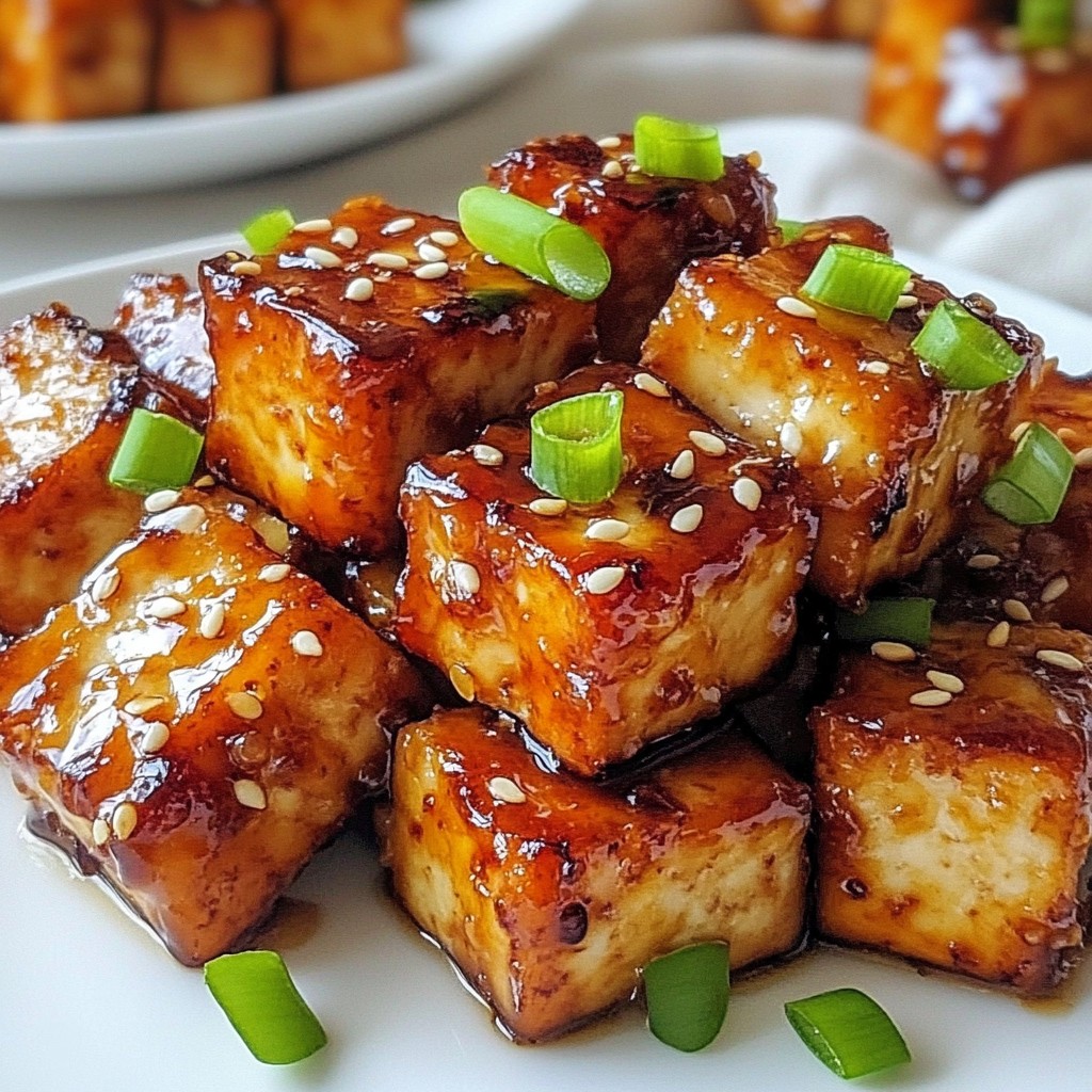 Crispy Honey Garlic Tofu Easy and Flavorful Recipe