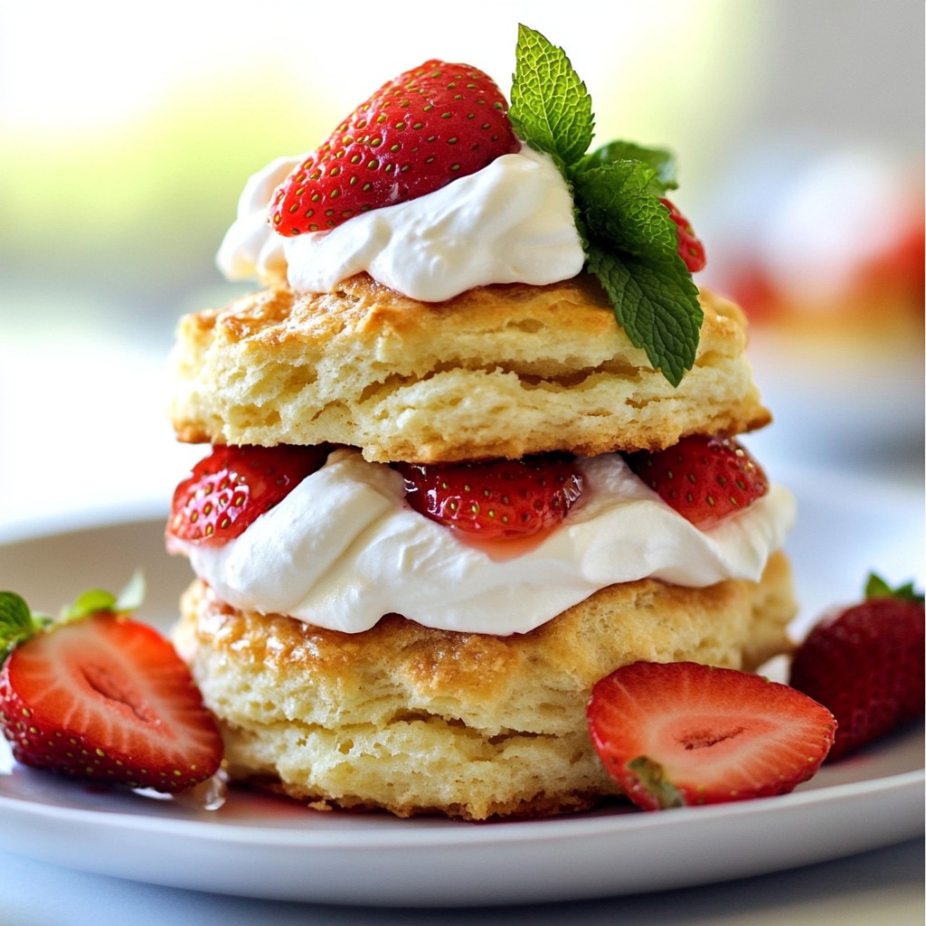 Strawberry Shortcakes Delightful Homemade Treats