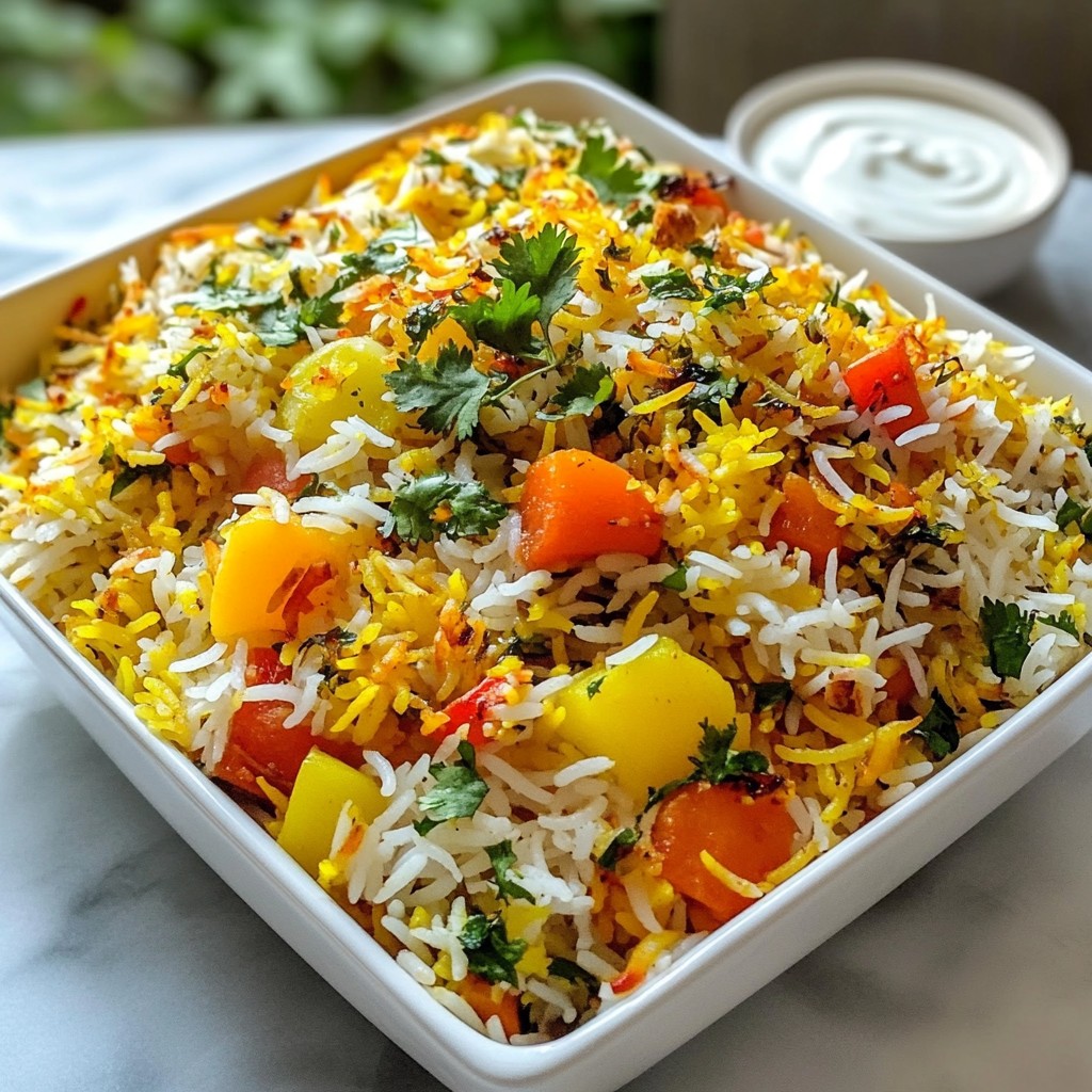 Vegetable Biryani Flavorful and Simple Recipe Guide