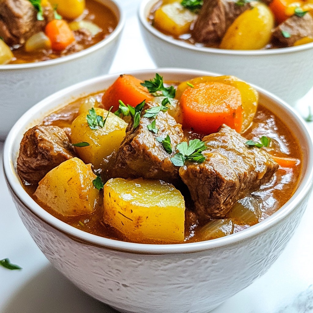 Instant Pot Beef Stew Flavorful and Easy Recipe