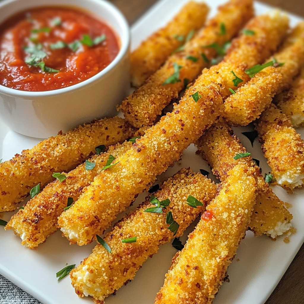 Crispy Cottage Cheese Sticks Irresistible Snack Idea