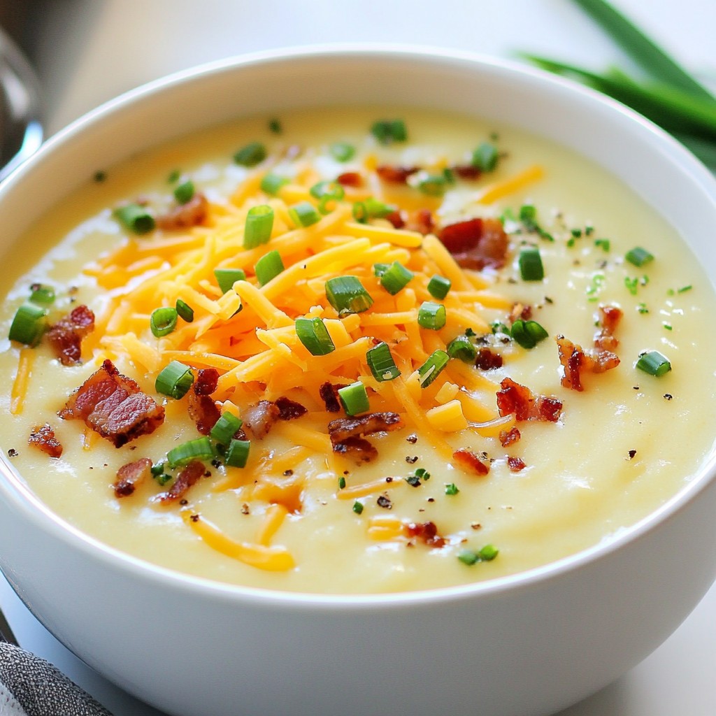 Loaded Baked Potato Soup Rich and Creamy Delight