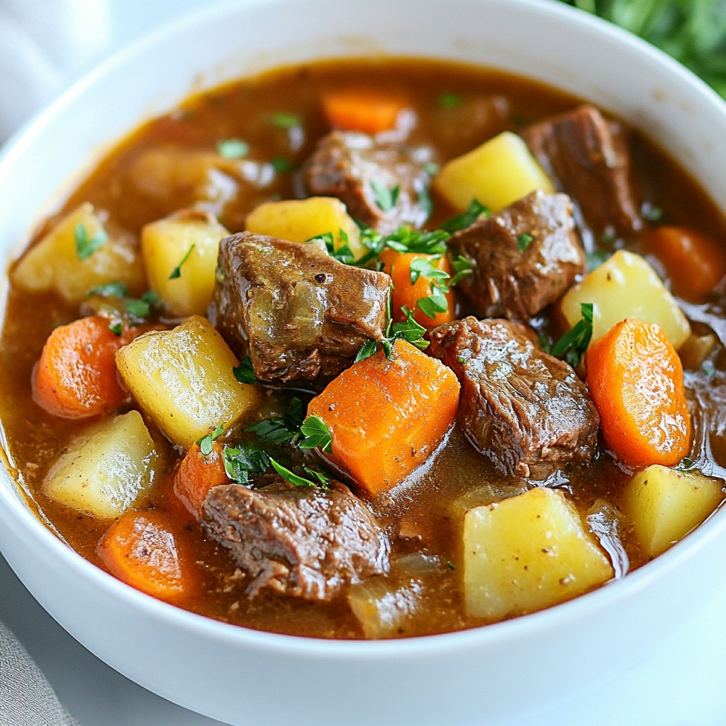 Instant Pot Beef Stew Hearty and Flavorful Meal