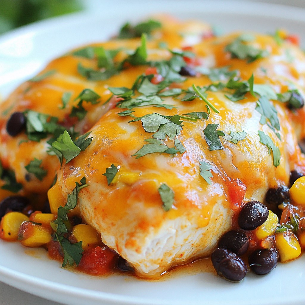 Baked Queso Chicken Tasty and Easy Family Meal