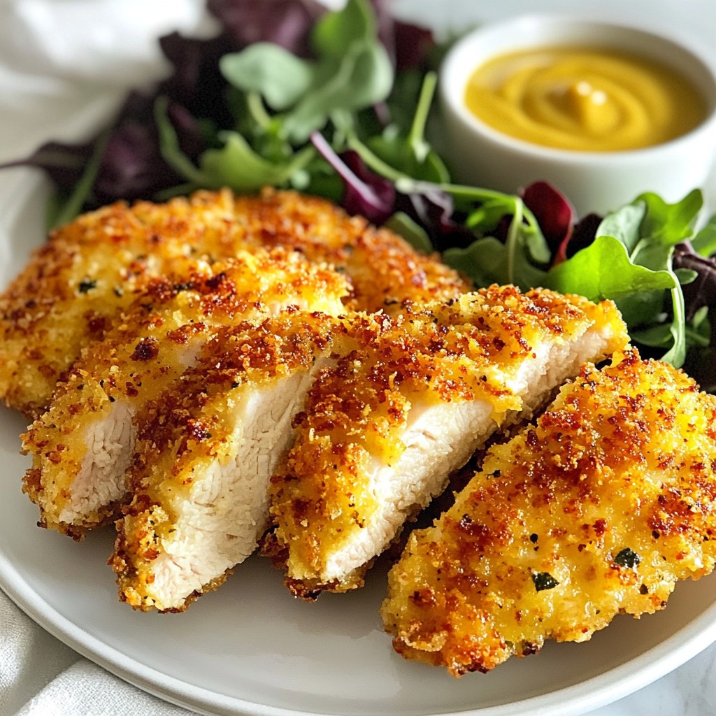 Crispy Chicken Cutlets Simple and Flavorful Dish