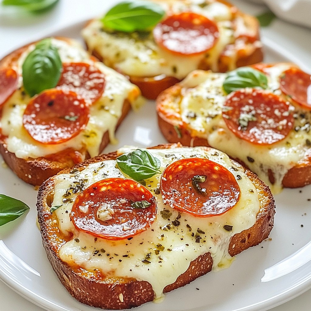 Cheesy Pizza Toast Simple and Delicious Recipe