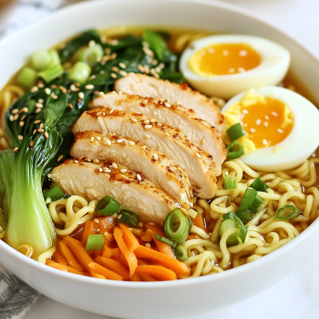 Easy Chicken Ramen Quick and Delicious Meal Recipe