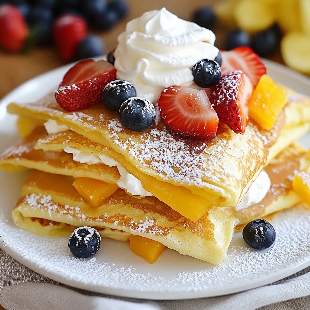 Blender Crepes Quick and Simple Recipe Guide