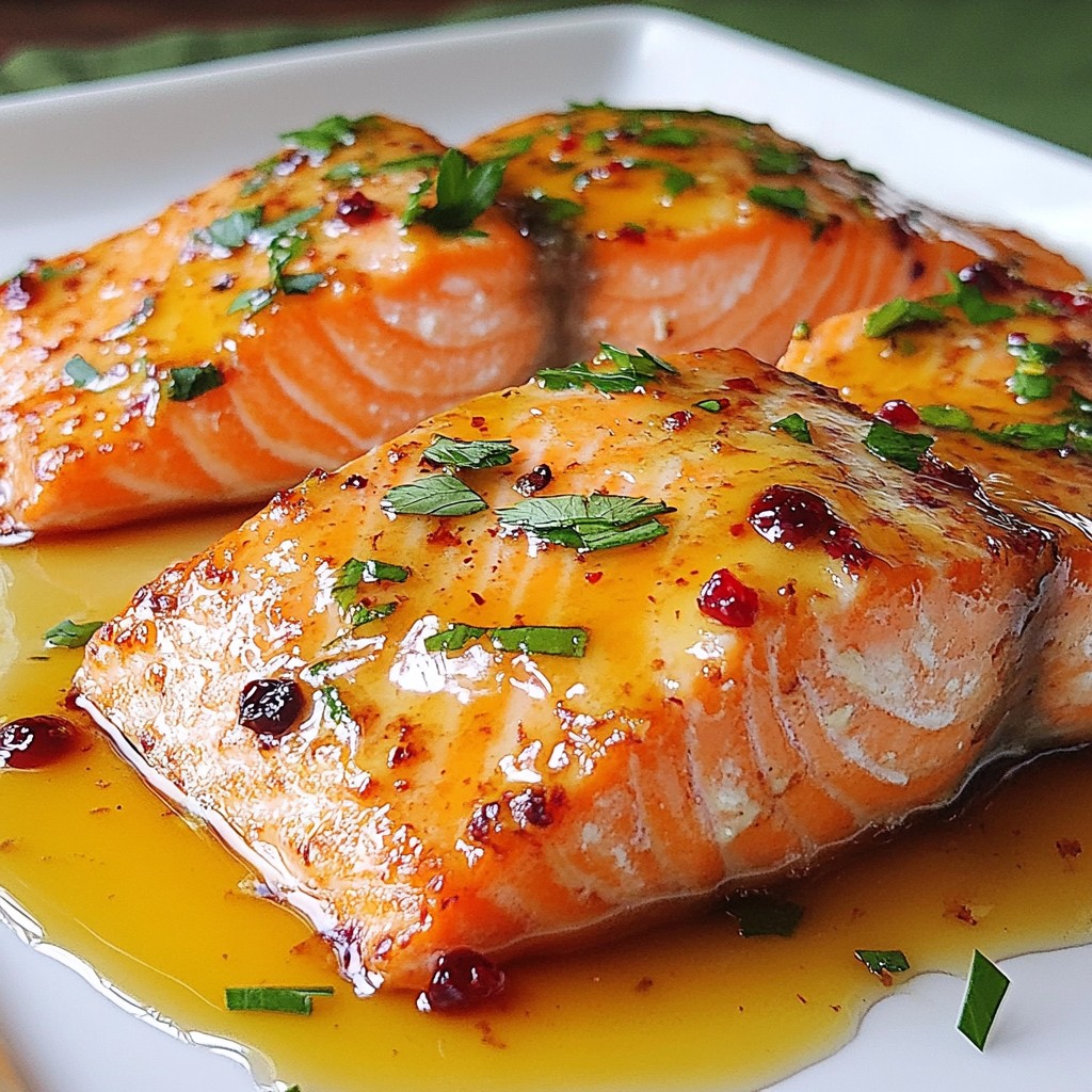 Cranberry Orange Glazed Salmon Tasty and Healthy Dish
